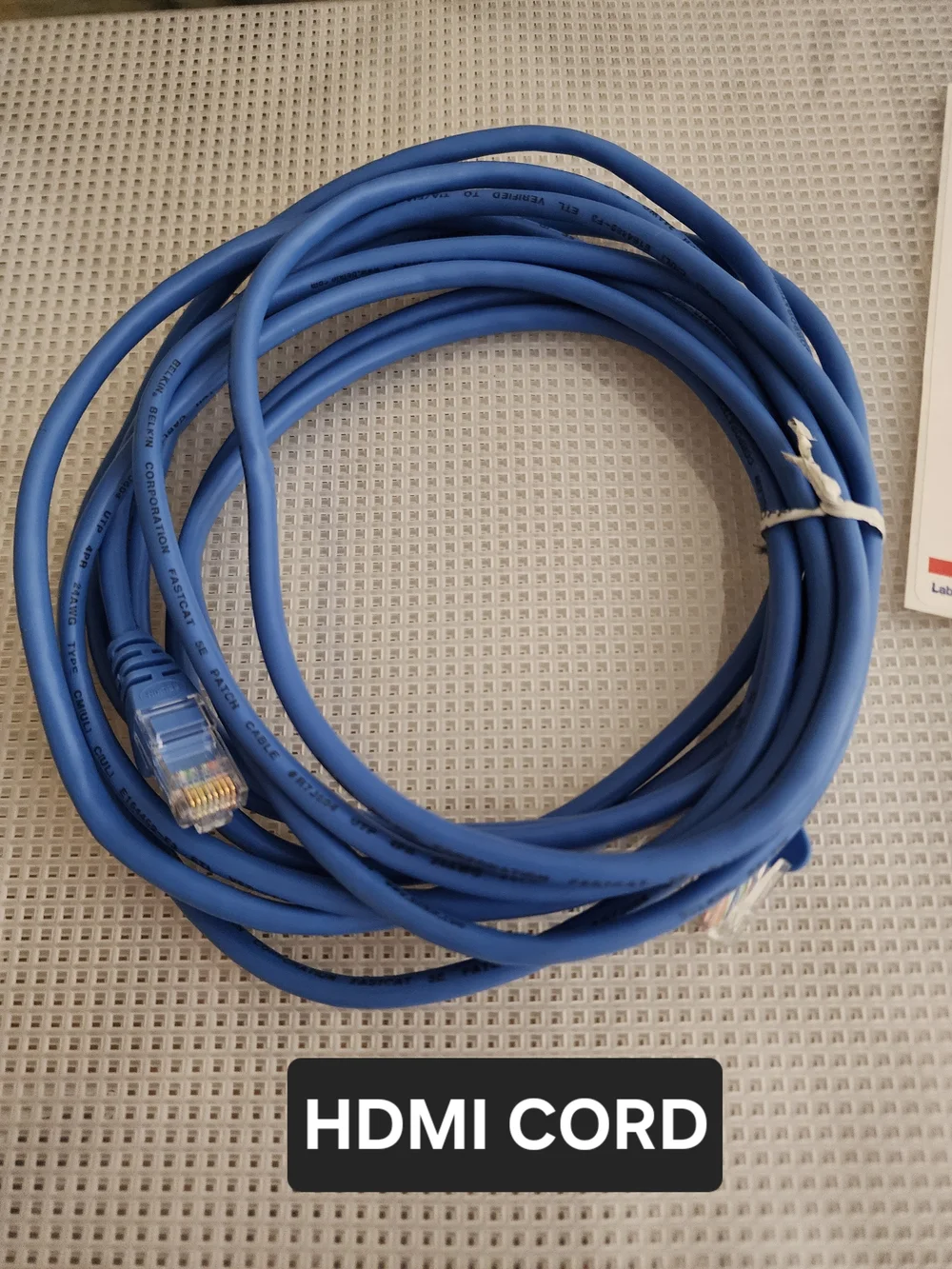 Blue HDMI Cable – High-Speed HDMI Cord (Brand: )